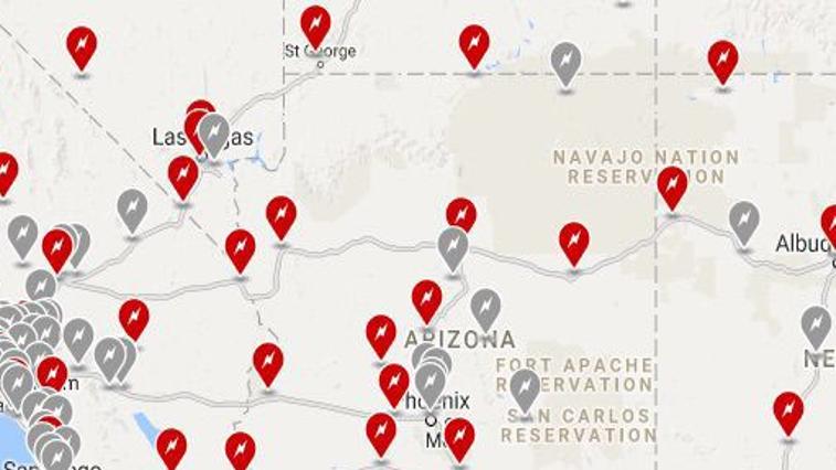 Tesla Supercharger Map Texas Road Runner Tucson To Get Its First Tesla Supercharger Station Local News Tucson Com