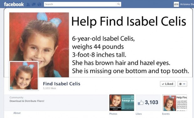 Police still holding hope Isabel can be found alive    