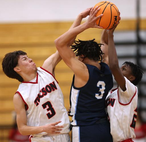 Tucson vs Casteel, boys basketball open division | Feb. 14, 2024