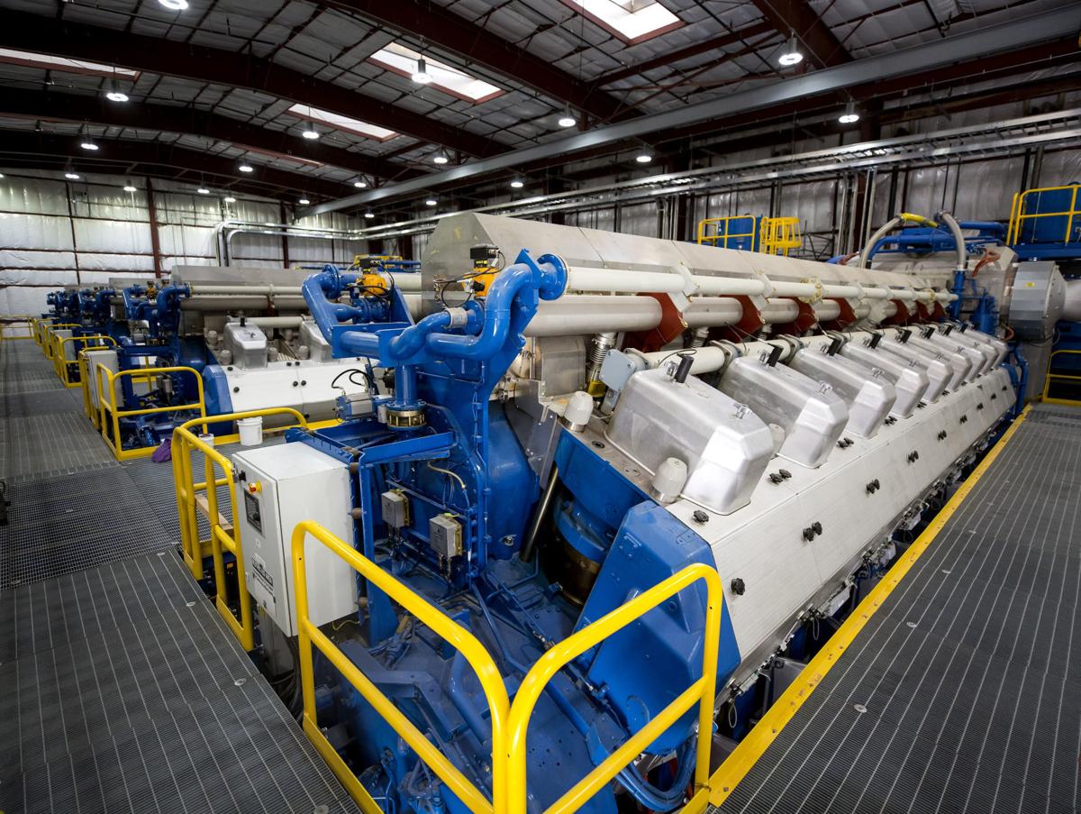 Gas engines at TEP's Sundt power plant