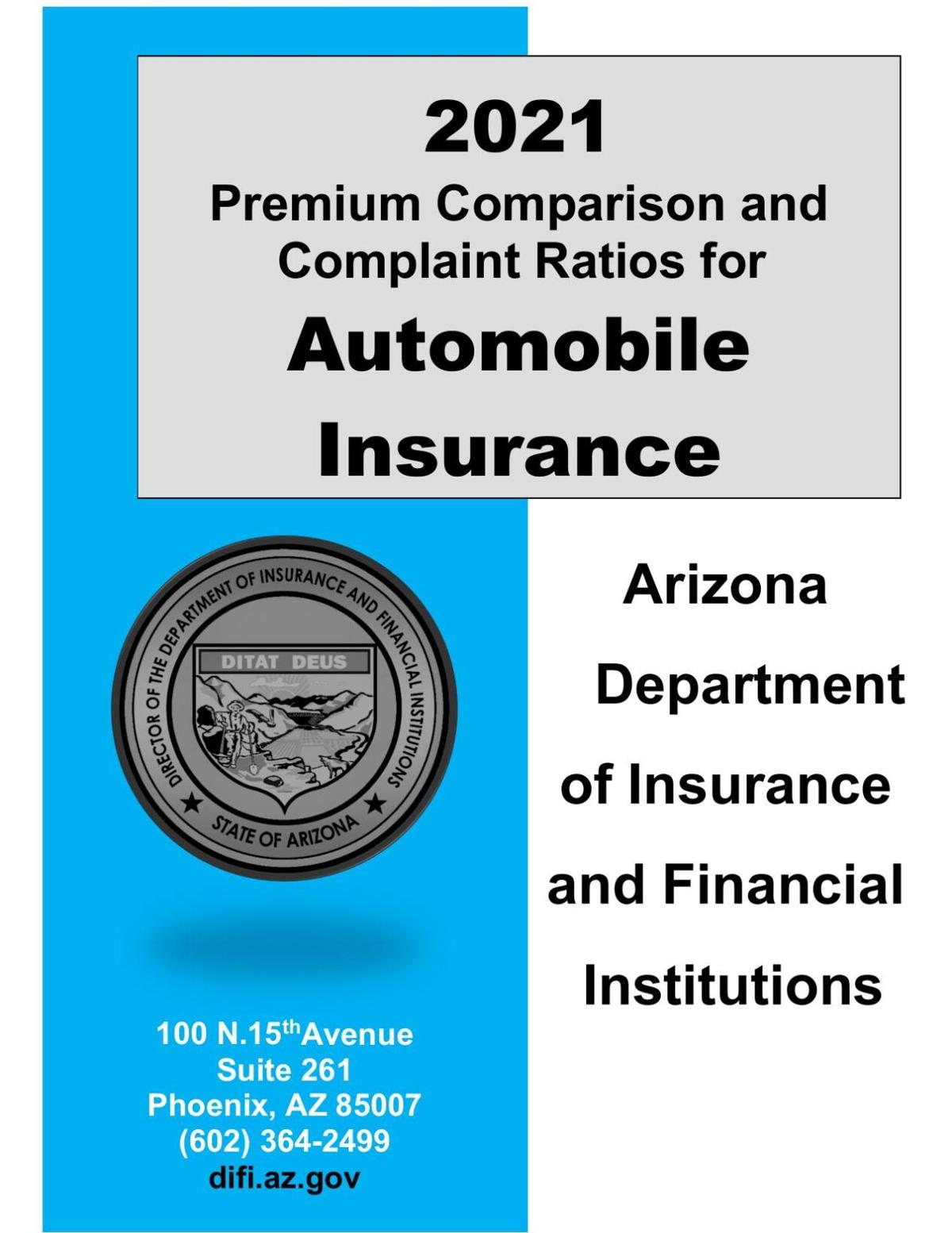 Arizona auto premium survey