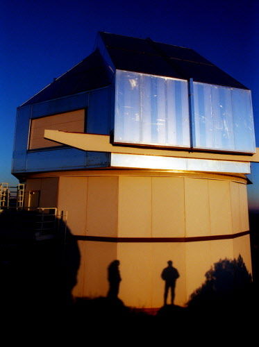 The WIYN Telescope at sunset