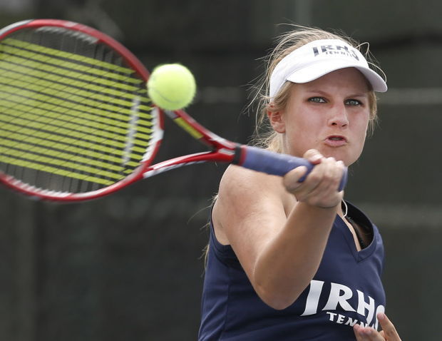 Division II girls playoff tennis