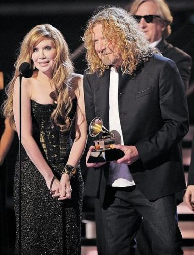 Krauss, Plant get 5 awards at arrest-marred Grammys  