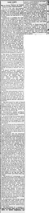 Arizona Daily Star article Jan. 24, 1897, about the Tucson climate