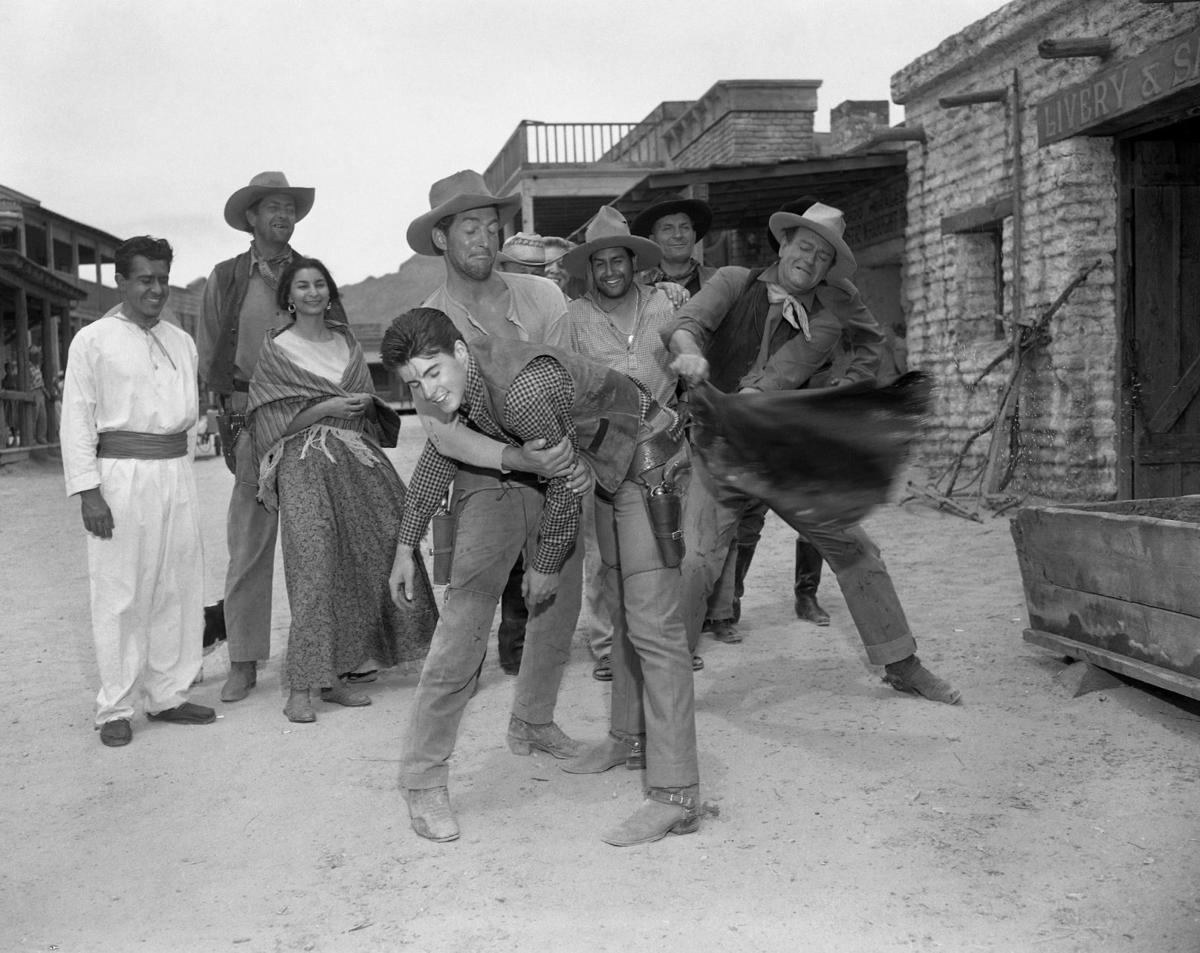 'Rio Bravo' filming