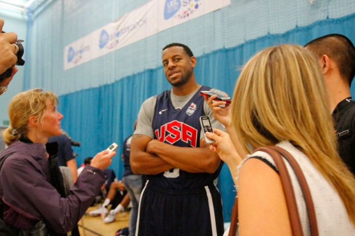 Former UA star Iguodala soaking up London experience but wary of