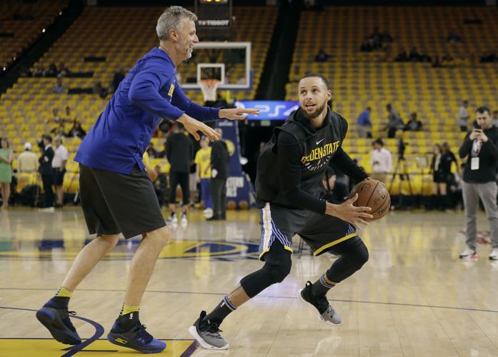 Rockets Warriors Basketball (copy)