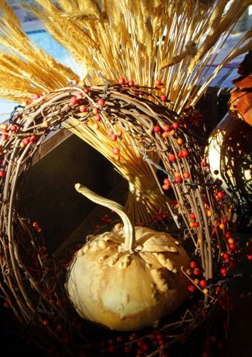 Find the feeling of fall with garden, yard items   