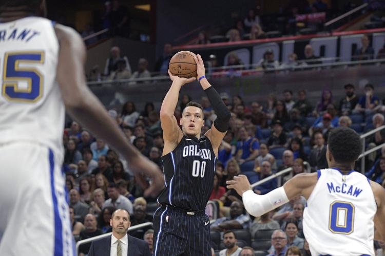 Warriors Magic Basketball