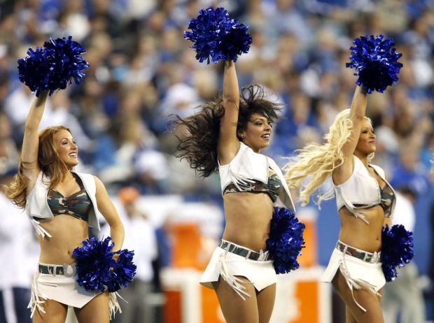 Colts cheerleaders