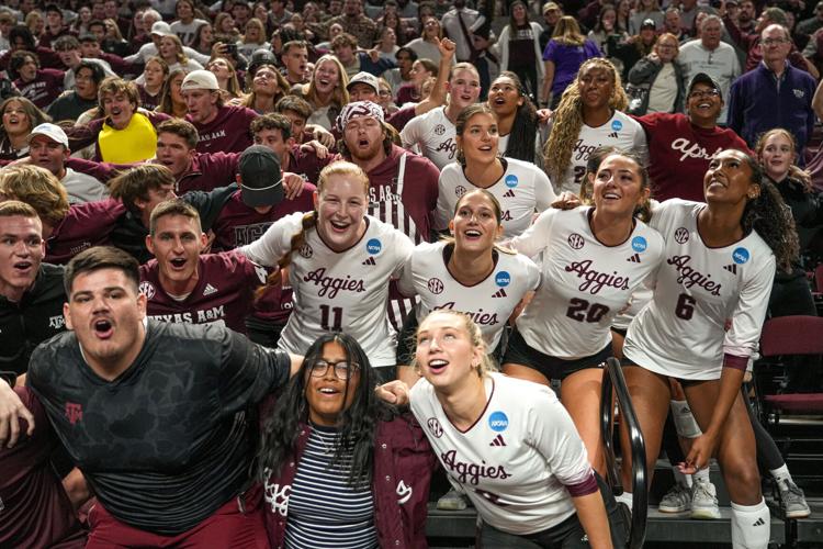 TCU Texas A M Volleyball
