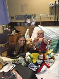 Hospital volunteer belled for her work with sick children