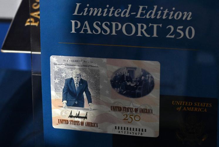 Trump's face is added to select US passports for America's 250th birthday