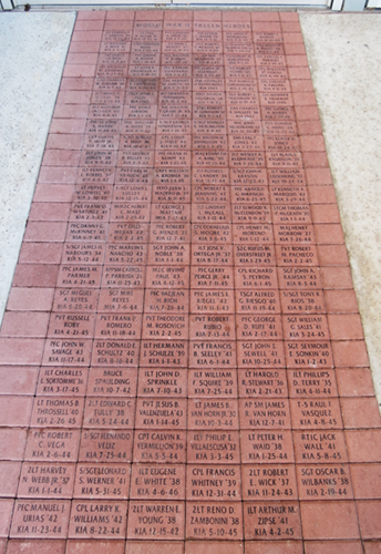 Badger Foundation dedicates brick walkway honoring Tucson High alumni who died in WWII