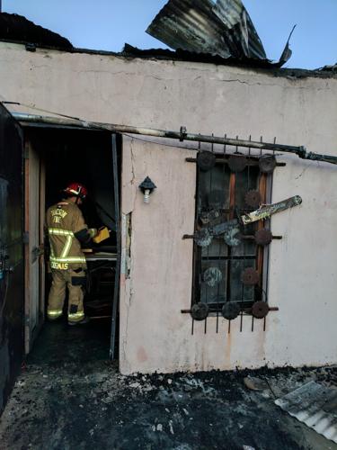Art studio fire 1