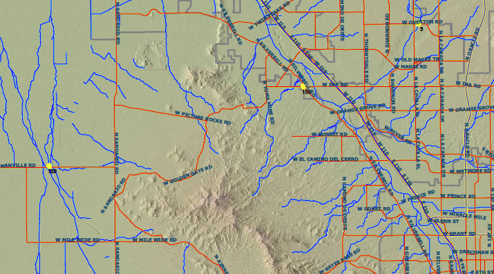 pima county township range map