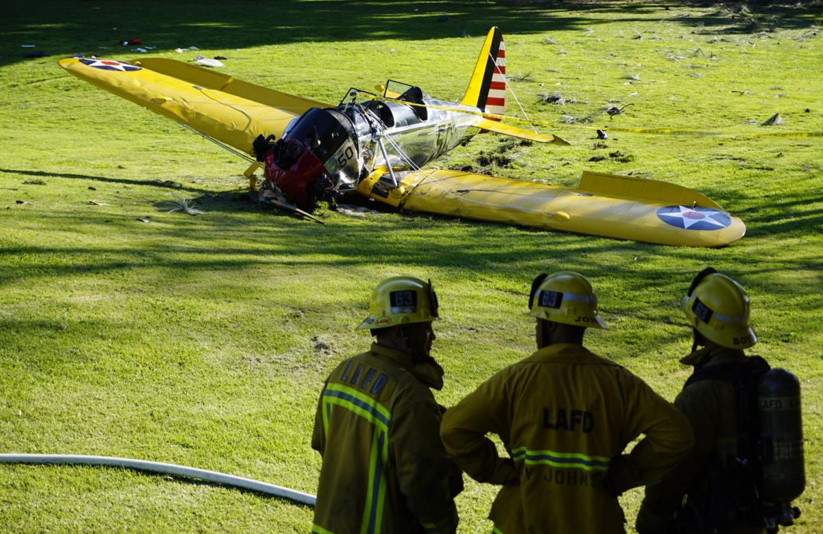 Photos Harrison Ford survives crashlanding Latest entertainment and
