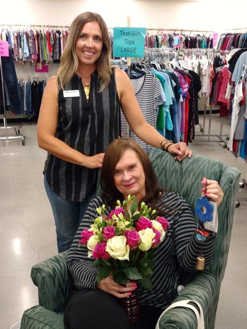 Liz Loutzenheiser, seat with bell.