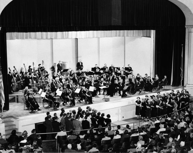 Frederic Balazs and Tucson Symphony Orchestra in 1952