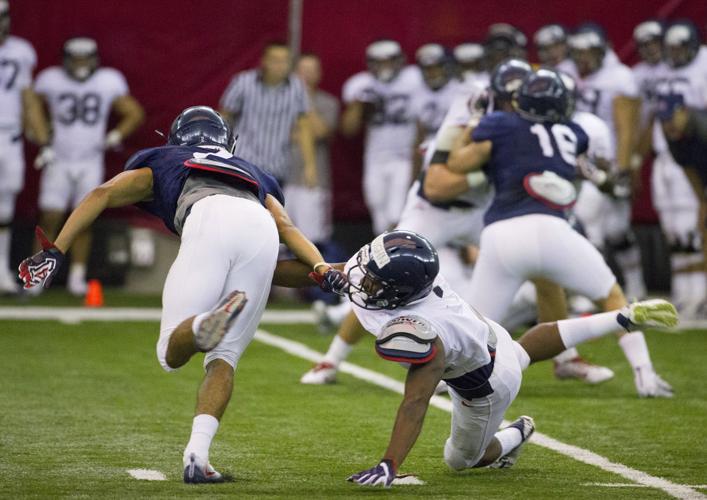 Arizona Wildcats practice in Tempe
