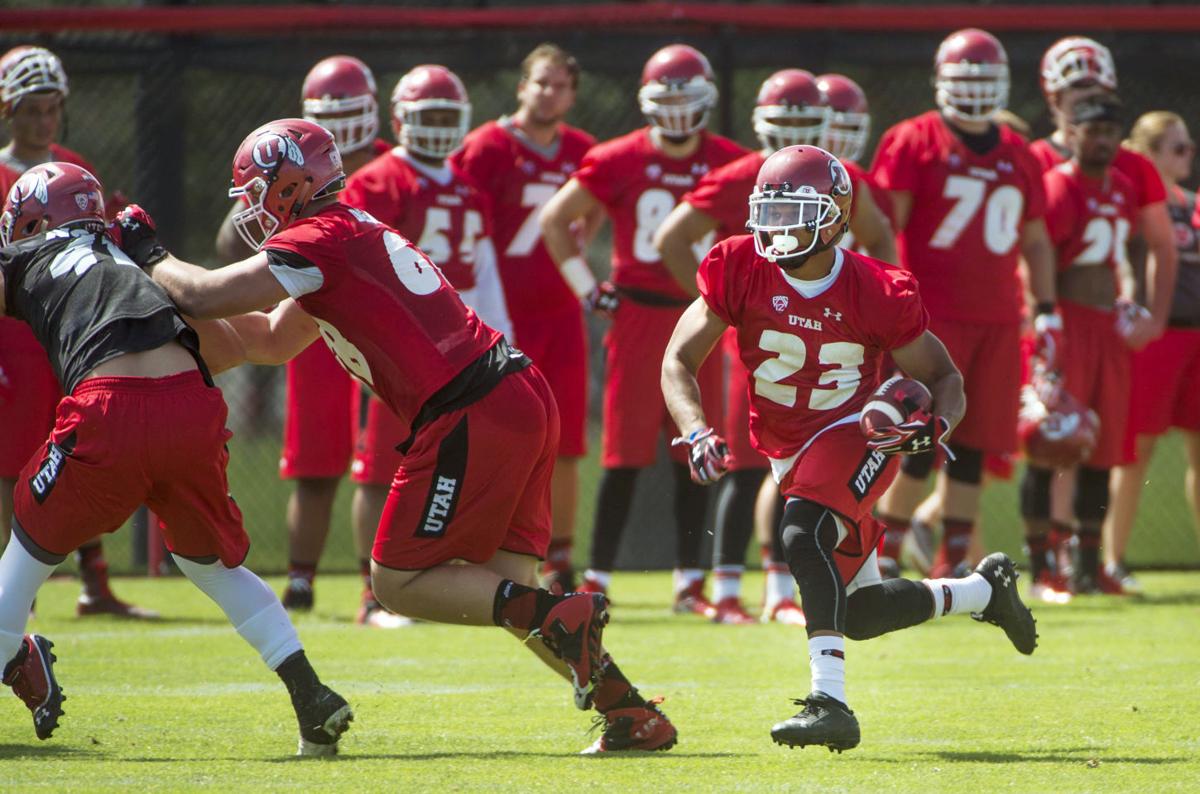 Utah Practice Football