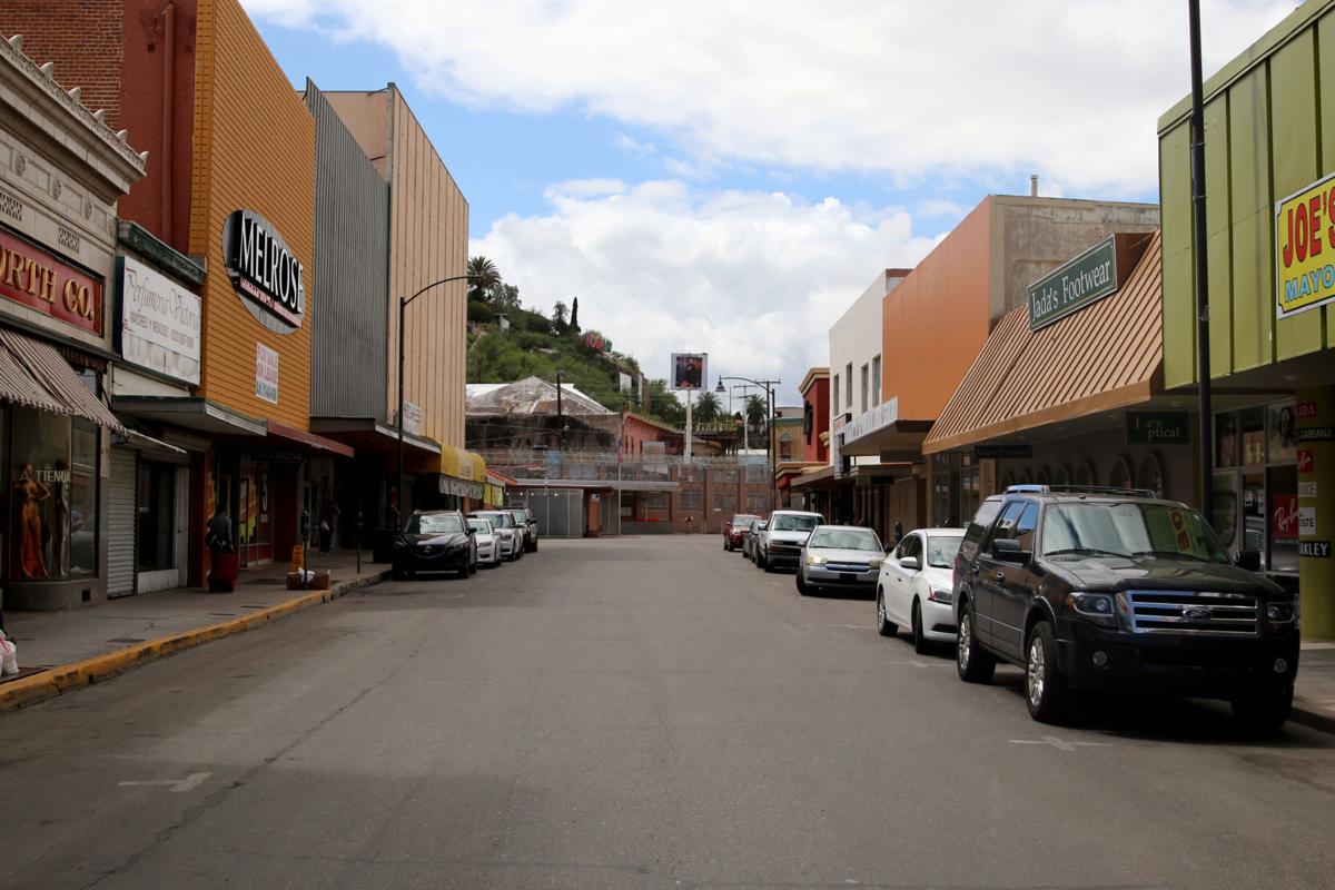 Disminución de peatones en Nogales