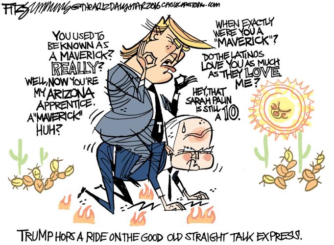 Daily Fitz Cartoon: McCain