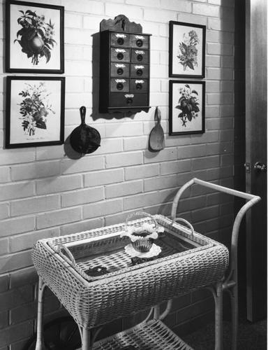 1962 photos: Antiques furnish home in Early American style
