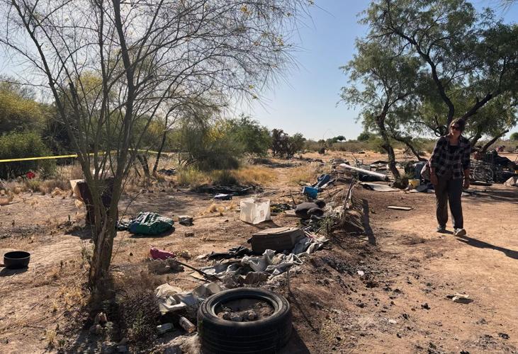 Clear-out at Tucson's biggest homeless camp has started
