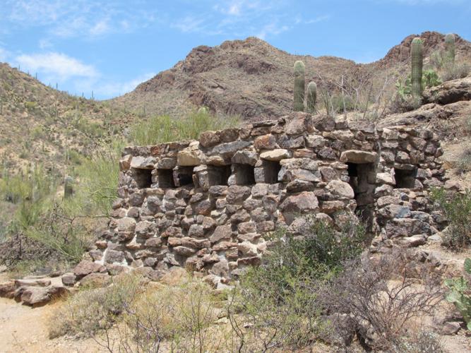 Historic building at Gates Pass