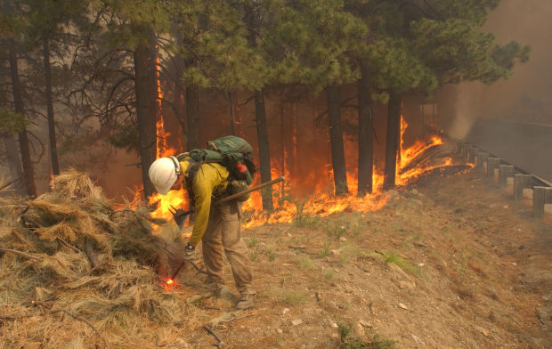 The Aspen Fire in 2003