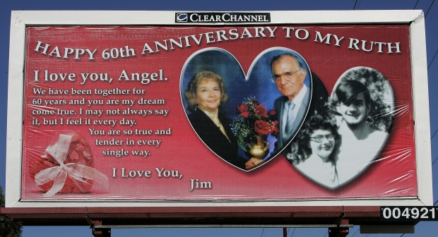 Love story of 60 years now plain to see for all   