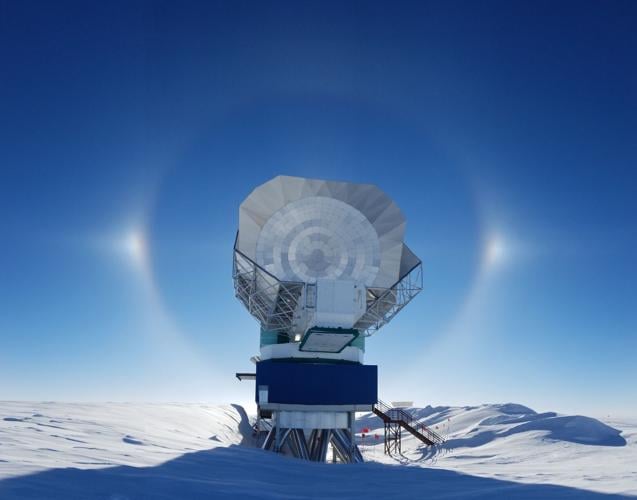 University of Arizona-affliliated South Pole Telescope