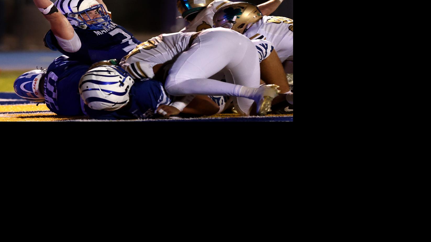 Photos: Marana edges Yuma Catholic 39-38 on last second PAT