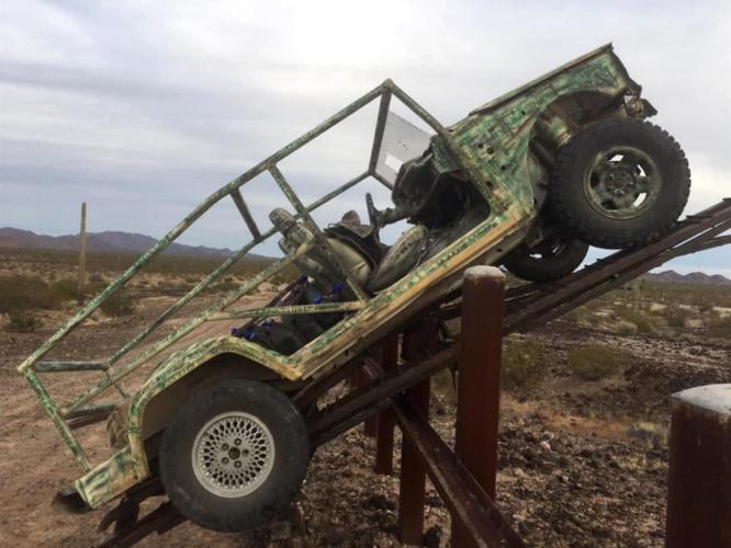 Smuggler caught on ramp