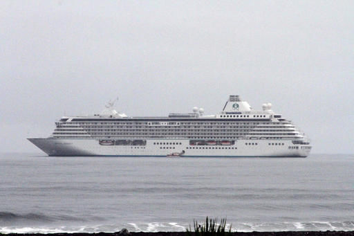 Giant cruise ship makes historic voyage in melting Arctic