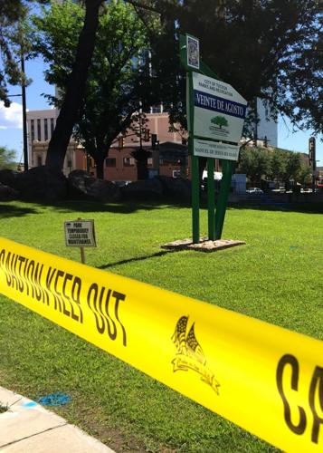 Veinte de Agosto Park closed