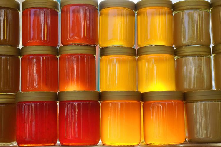 Jars of honey
