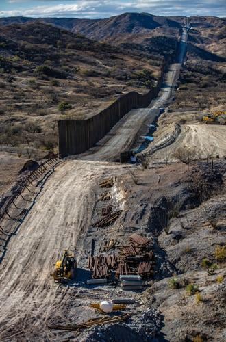 Border wall, Arizona