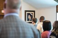 Branham photo during service