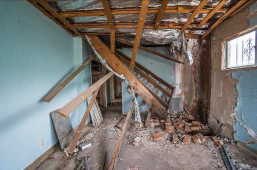 Roof collaspe, Broadway Boulevard