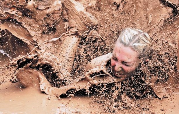 Photos: Muddy muddle at Reid Park  
