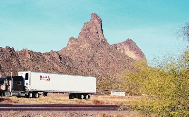 Picacho Peak: Peak has climb it control (with satellite tour)  