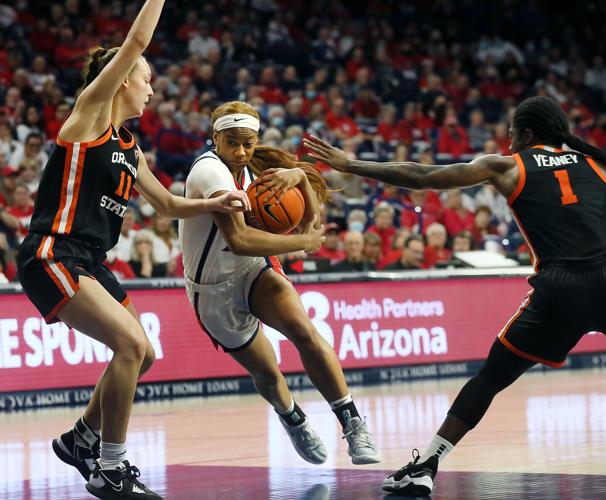 No. 15 Arizona hosts Oregon State in women's basketball