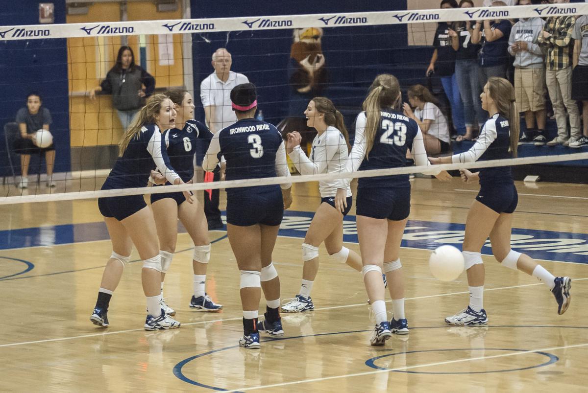 Photos: Ironwood Ridge vs Sahuaro volleyball High school volleyball