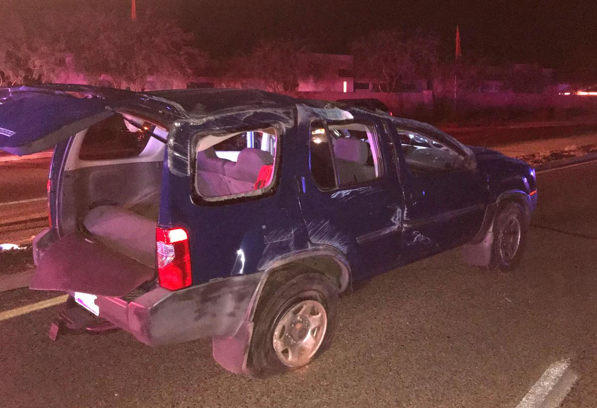 SUV rollover