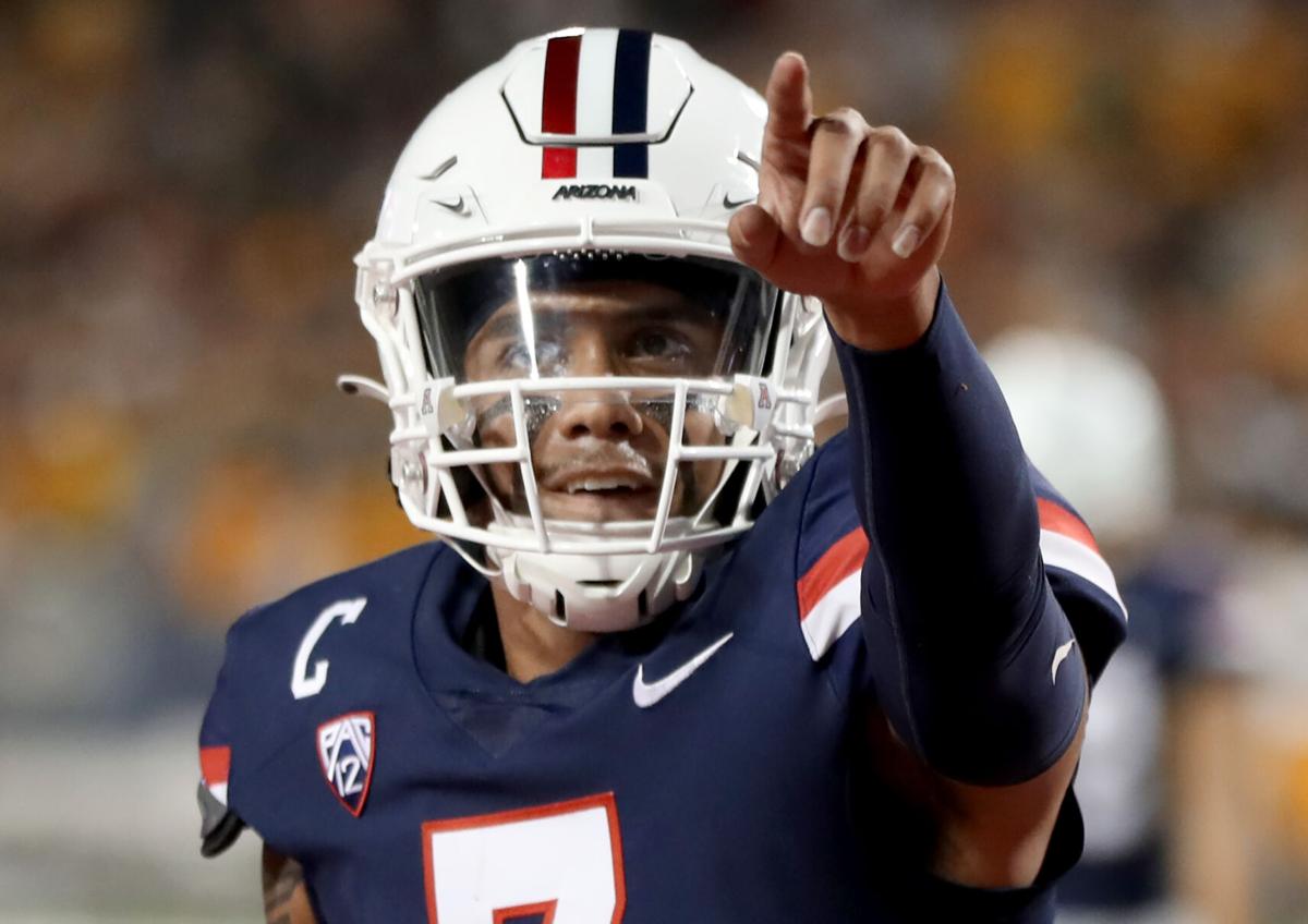 Arizona QB Jayden de Laura's football maturity 'on a different