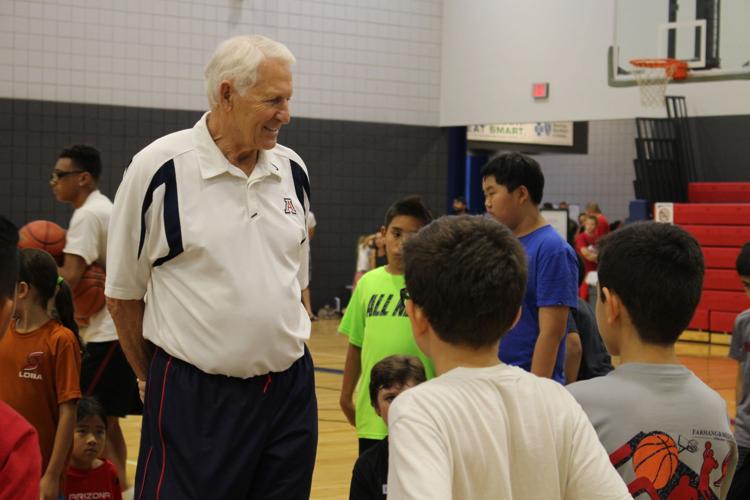 Lute Olson at the Sporting Chance Center