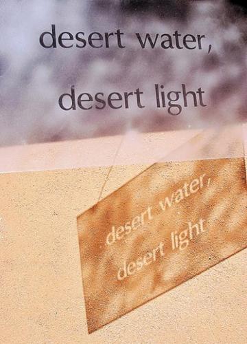 Poet artist loves the desert  